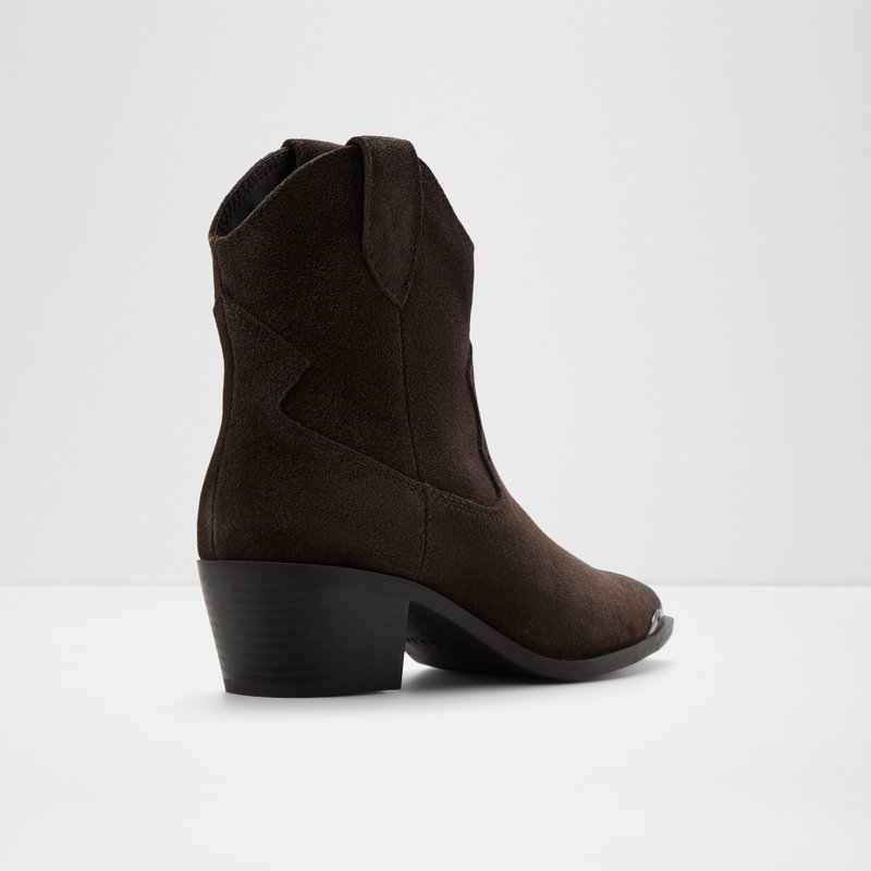 Aldo ženske kaubojke VALLEY LEA SUEDE - smeđa 2