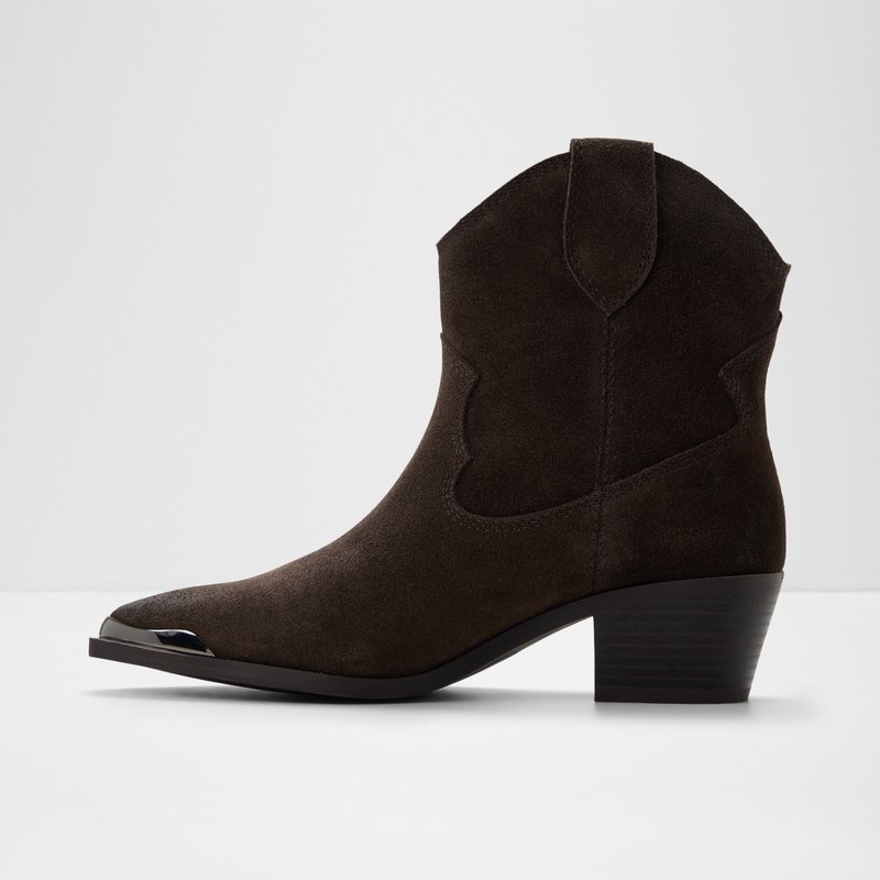 Aldo ženske kaubojke VALLEY LEA SUEDE - smeđa 5