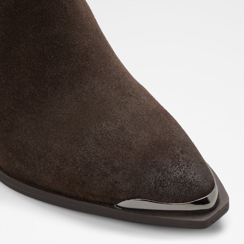 Aldo ženske kaubojke VALLEY LEA SUEDE - smeđa 4