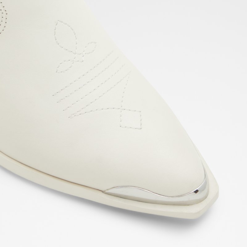 Aldo ženske kaubojke VALLEY LEA SMOOTH - bijela 4