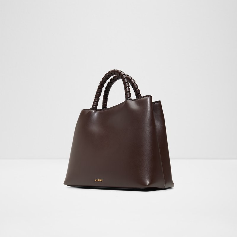 Aldo satchel torba za nošenje u ruci ili na ramenu VALMIRA SYN MIX MAT - smeđa 2