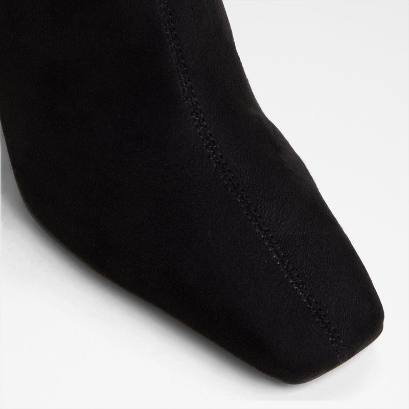 Aldo gležnjače na petu VELLAMO TEX MICROFIBRE - crna 4