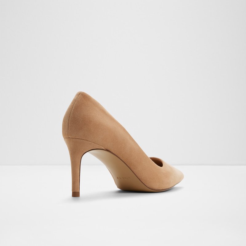 Aldo cipele na srednje visoku petu VERONE LEA SUEDE - bež 2