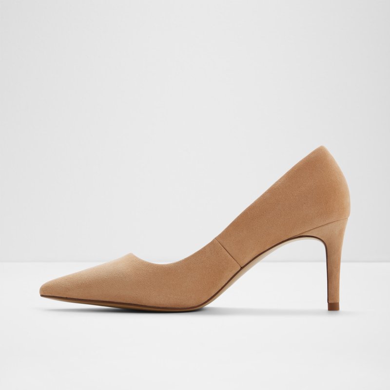 Aldo cipele na srednje visoku petu VERONE LEA SUEDE - bež 4