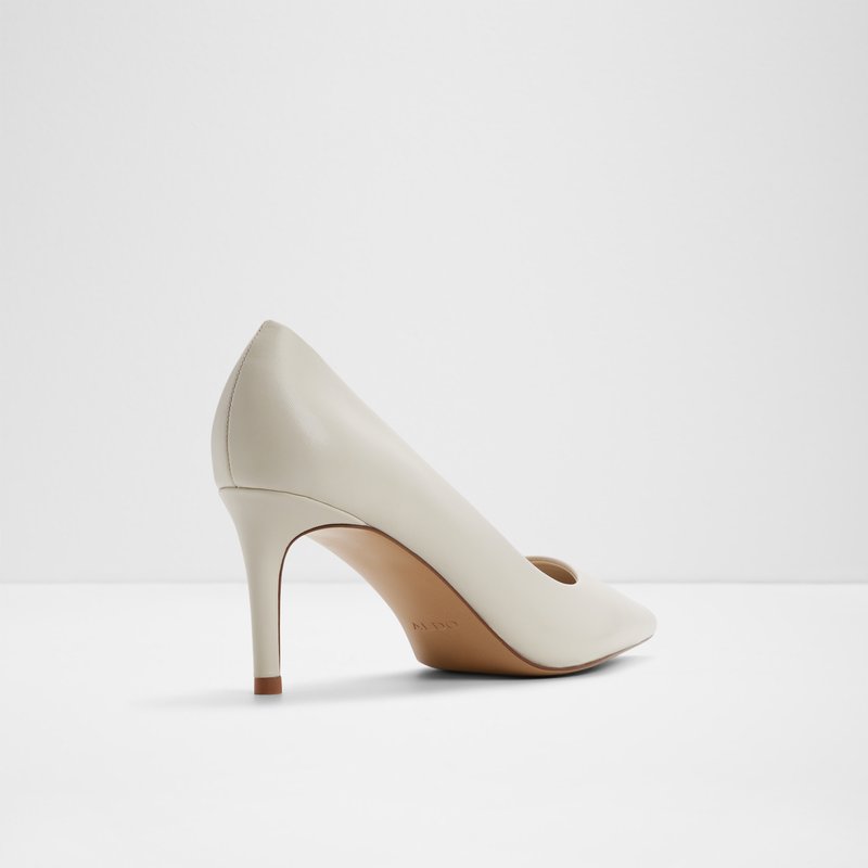 Aldo cipele na srednje visoku petu VERONE LEA SMOOTH - bijela 2