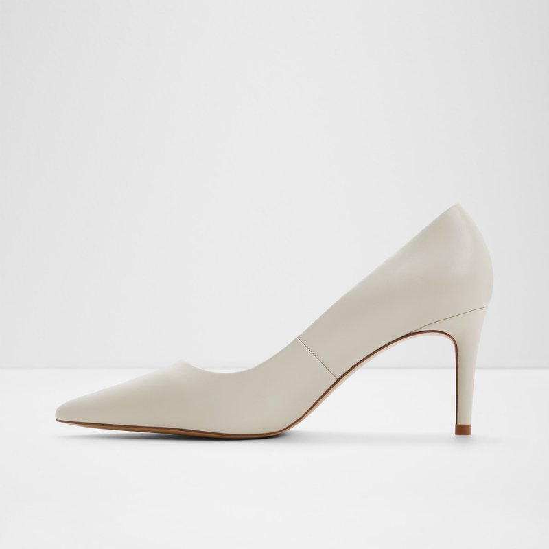 Aldo cipele na srednje visoku petu VERONE LEA SMOOTH - bijela 6