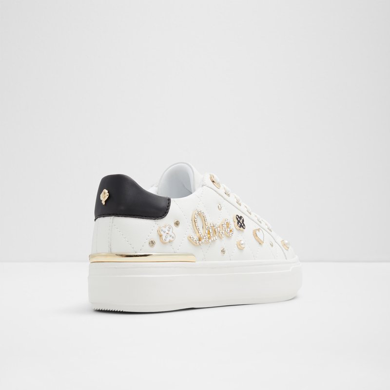 Aldo tenisice VISUETTI SYN QUILTED - bijela 6