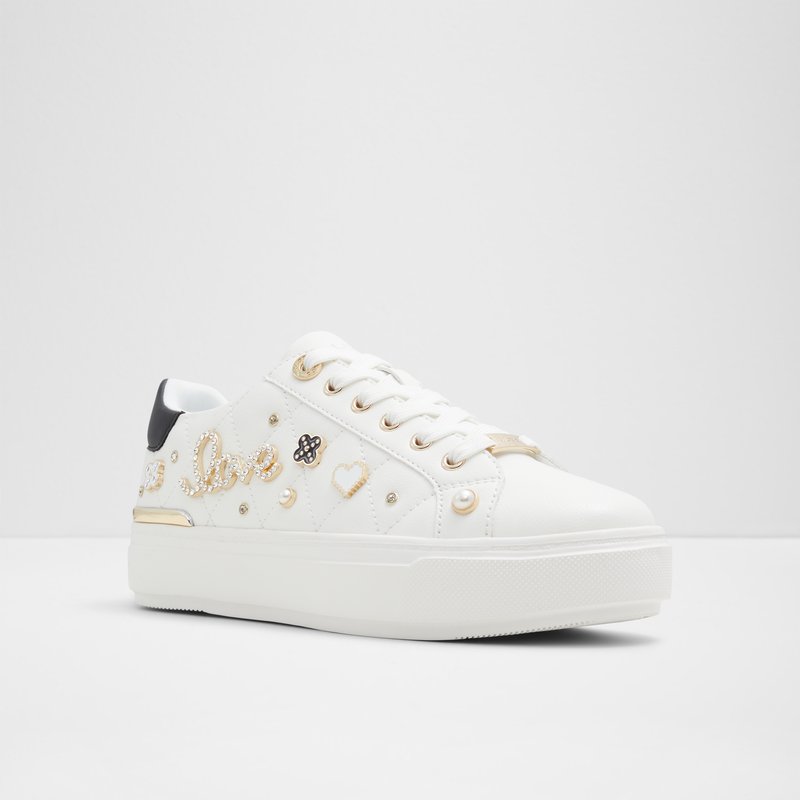 Aldo tenisice VISUETTI SYN QUILTED - bijela 3