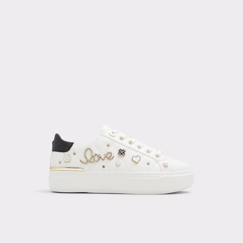 Aldo tenisice VISUETTI SYN QUILTED - bijela 1