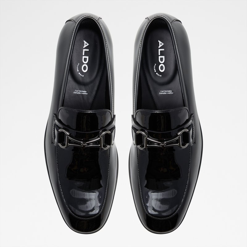 Aldo mokasine WALTERS LEA EMBOSSED - crna 4