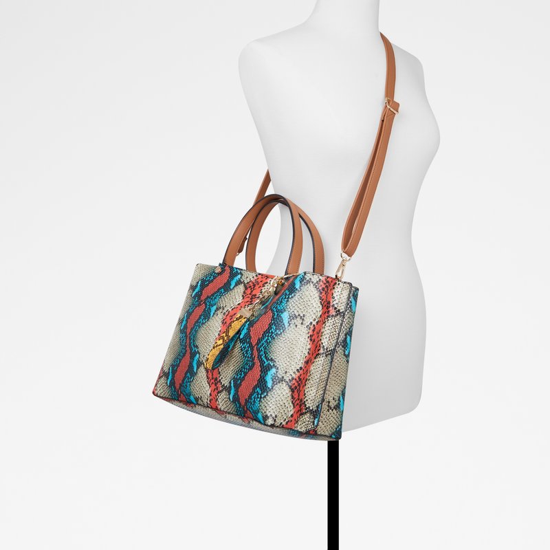 Aldo velika torba WAWIEL SYN EMB SNAKE - multicolor 4