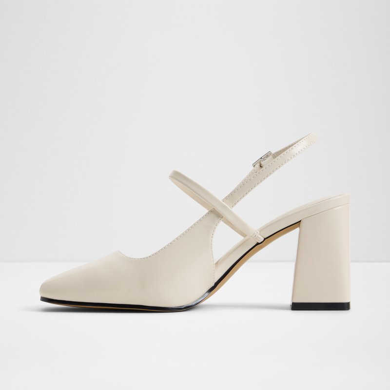 Aldo cipele na srednje visoku petu WERAWETH SYN SHINY - bijela 6