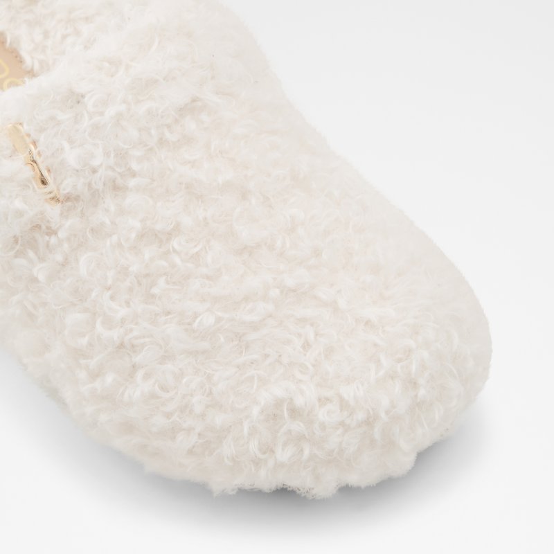 Aldo papuče WFH TEX FAUX FUR - bijela 4