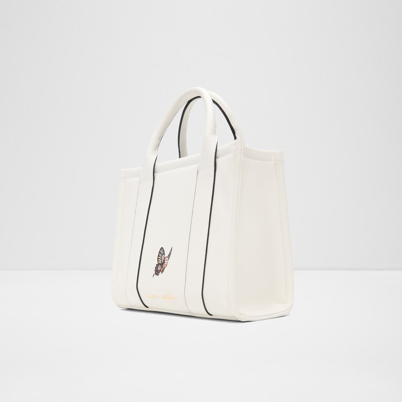 Aldo artist series satchel torbica s dodatnom torbicom WHATISADAM04 SYN SMOOTH - bijela