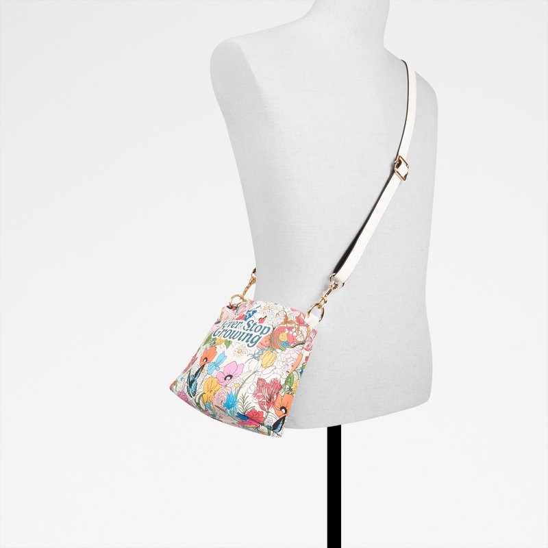 Aldo artist series satchel torbica s dodatnom torbicom WHATISADAM04 SYN SMOOTH - bijela