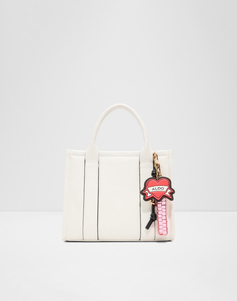 Aldo artist series satchel torbica s dodatnom torbicom WHATISADAM04 SYN SMOOTH - bijela