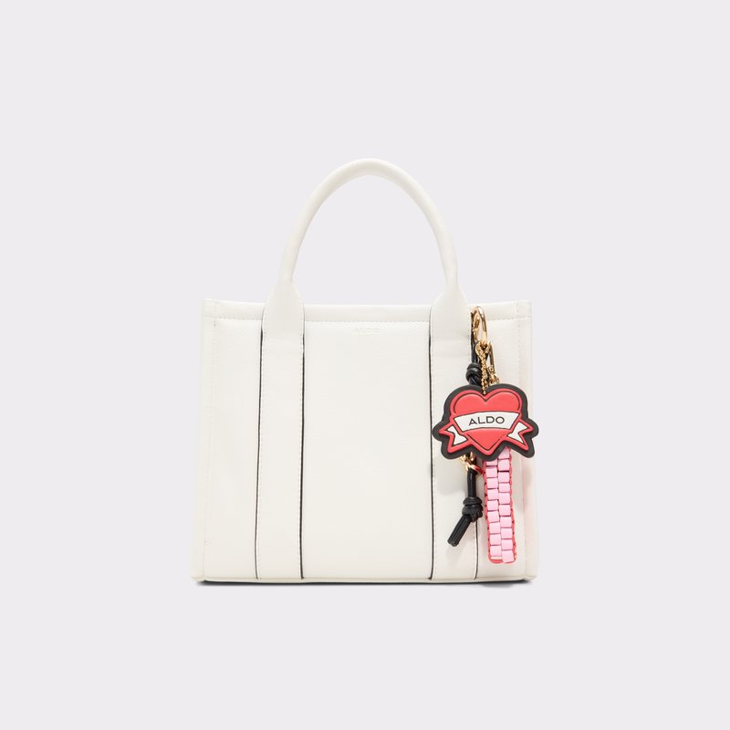 Aldo artist series satchel torbica s dodatnom torbicom WHATISADAM04 SYN SMOOTH - bijela