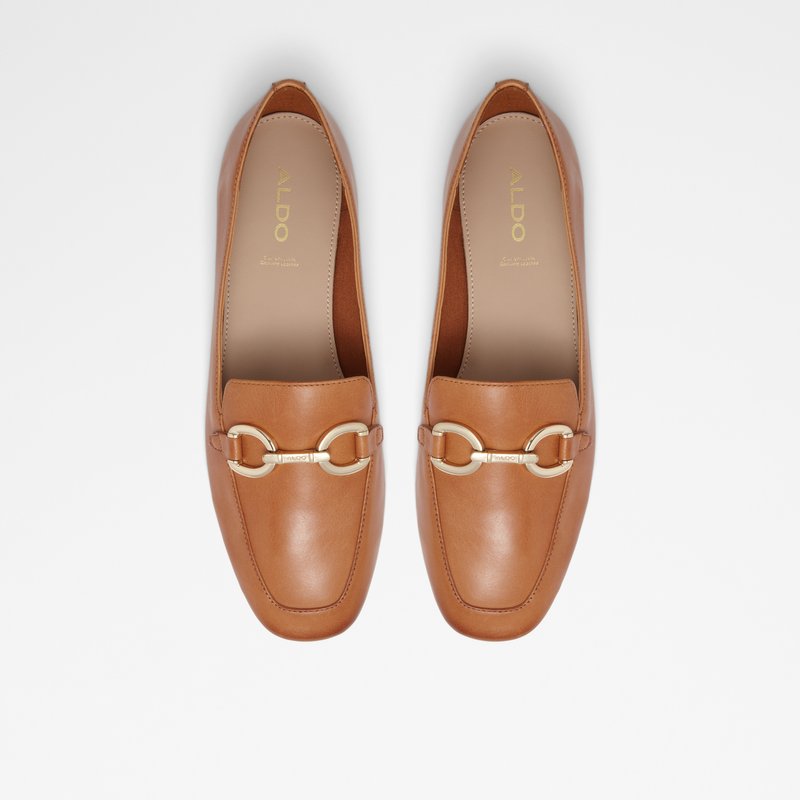 Aldo mokasine WICILAMA LEA SMOOTH - smeđa 5