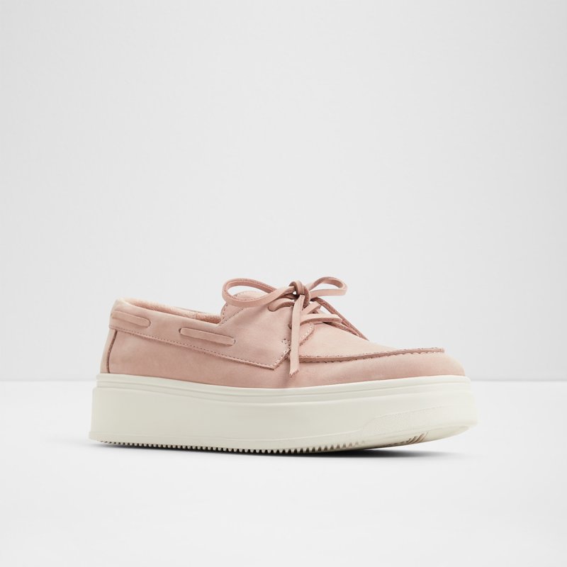 Aldo kožne mokasine WILDBREEZE LEA NUBUCK - ružičasta 3
