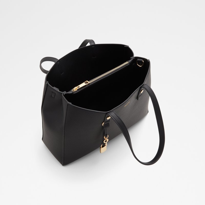 Aldo satchel torba za nošenje na ramenu ili u ruci WILMER SYN PEBBLE - crna 3