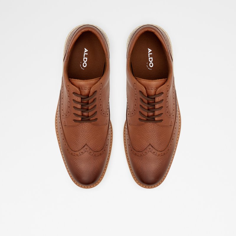 Aldo neformalne cipele WINGSTROLL LEA PEBBLE - smeđa 5
