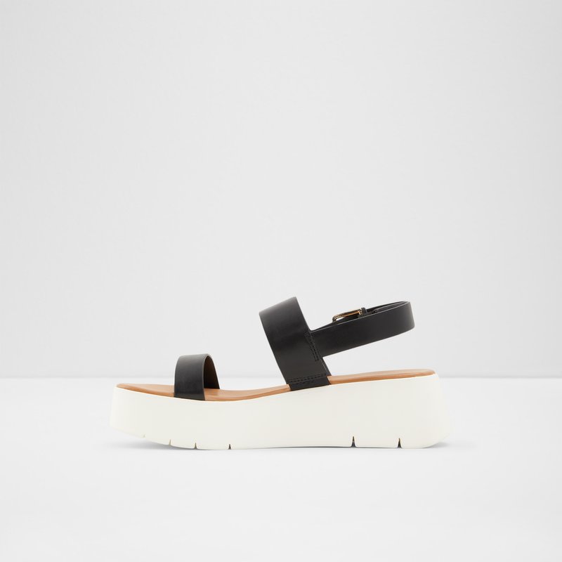 Aldo sandala na punu petu WIWIEL SYN SMOOTH - crna 3