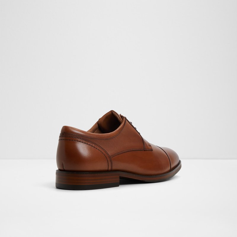 Aldo derby svečane cipele WRIGGLE LEA SMOOTH - smeđa 3