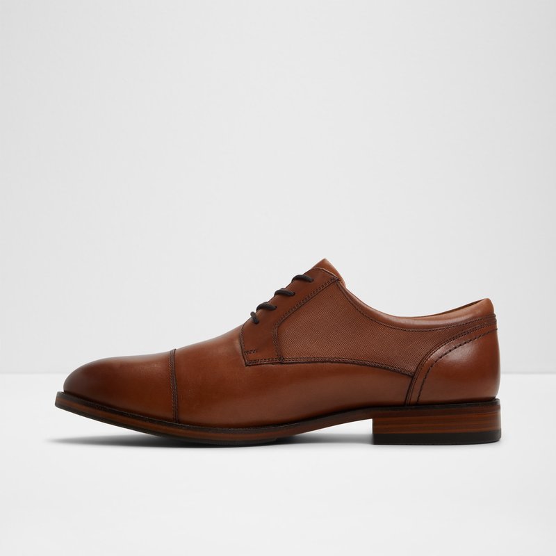Aldo derby svečane cipele WRIGGLE LEA SMOOTH - smeđa 4
