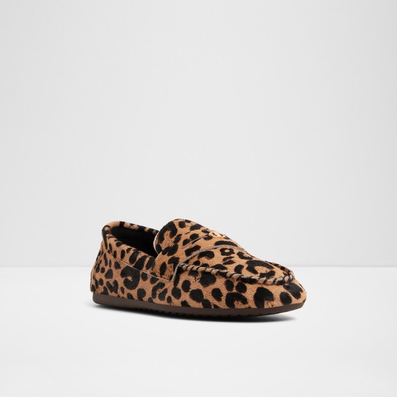Aldo kožne mokasine WYLAENA LEA PONY HAIR - multicolor 3