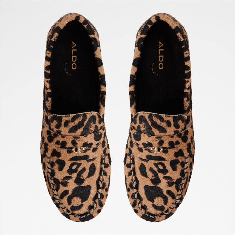 Aldo kožne mokasine WYLAENA LEA PONY HAIR - multicolor 5