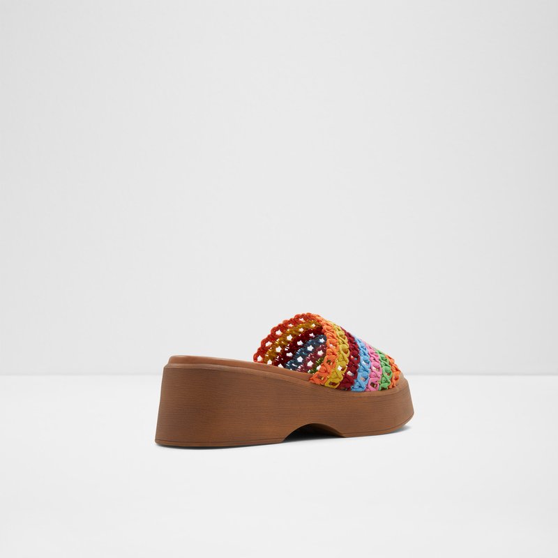 Aldo natikače YASSU TEX CROCHET - multicolor 2