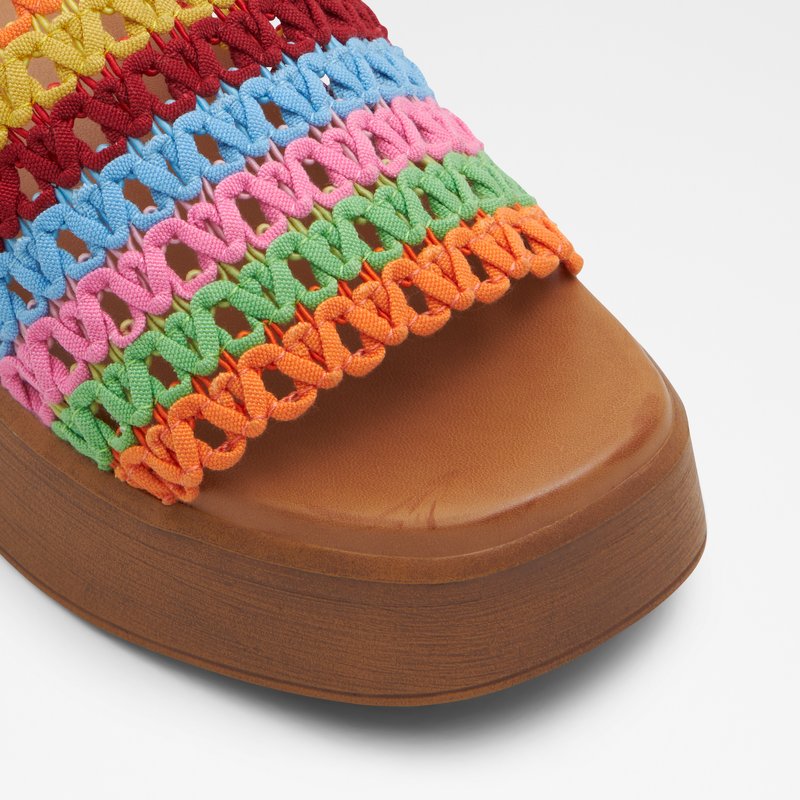 Aldo natikače YASSU TEX CROCHET - multicolor 4