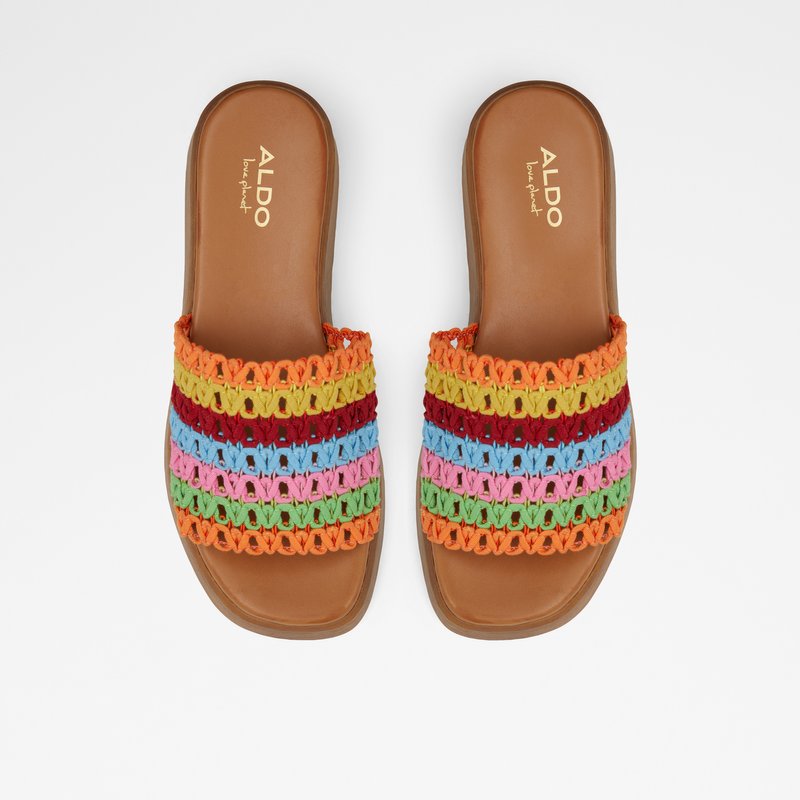 Aldo natikače YASSU TEX CROCHET - multicolor 5