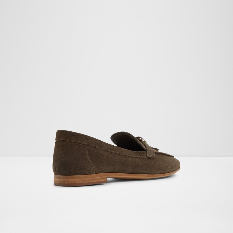Aldo ženske kožne mokasine YBILIDE LEA SUEDE - zelena 6