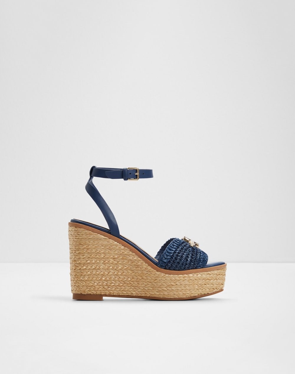 Aldo sandale na punu petu YBYLIN TEX RAFFIA - plava