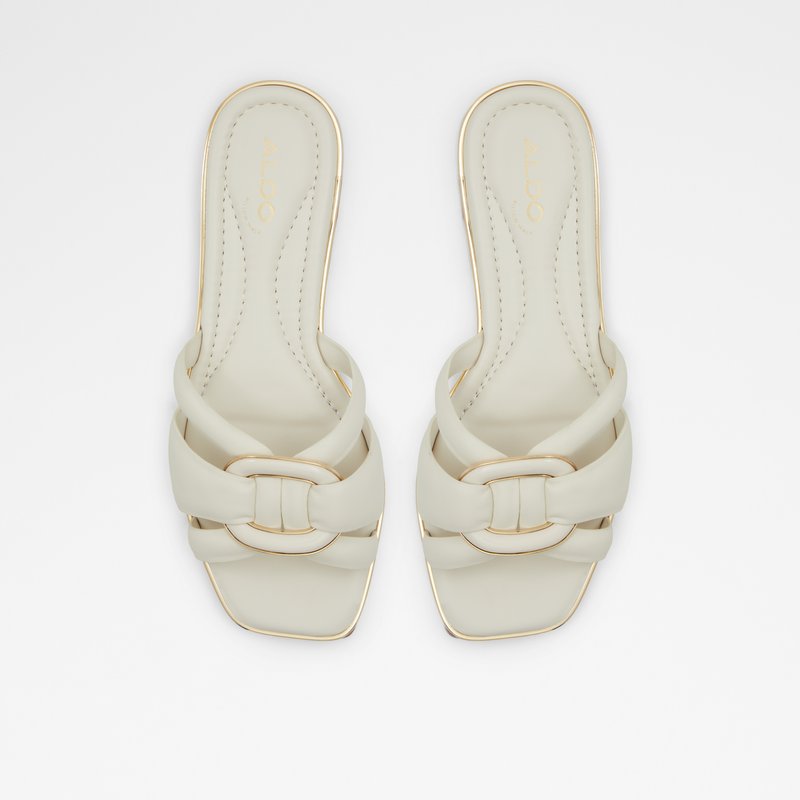 Aldo natikače YESENIA SYN SMOOTH - bijela 5