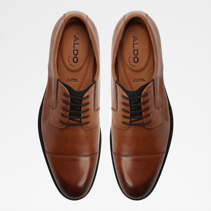 Aldo derby svečane cipele ZANKA LEA SMOOTH - smeđa 5