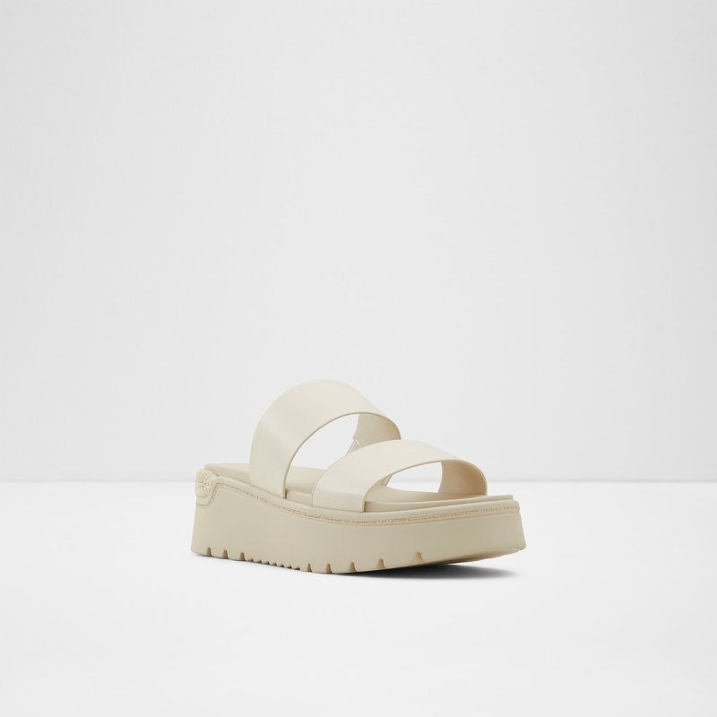 Aldo sandale na punu petu ZENDEY SYN SMOOTH - bijela 4