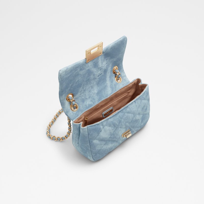 Aldo torbica za nošenje na ramenu ZENEYA SYN MIX MAT - plava 3