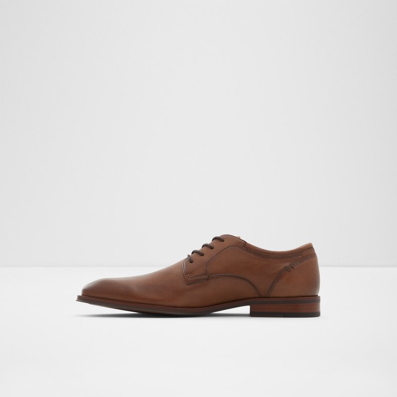 Aldo oxford cipele ZIRAKOR-W LEA SMOOTH - smeđa 2
