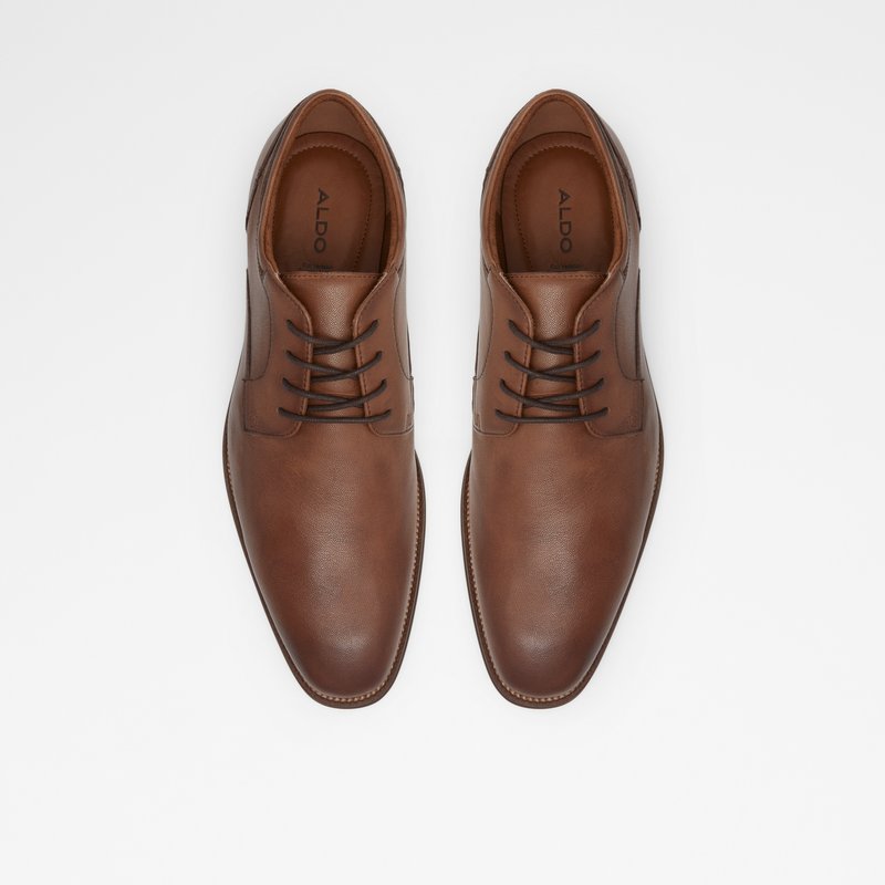 Aldo oxford cipele ZIRAKOR-W LEA SMOOTH - smeđa 4