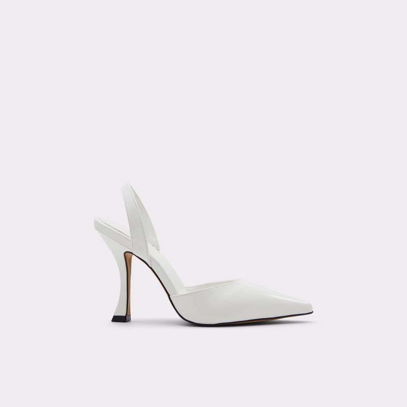 Aldo sandale na visoku petu ZUELLA SYN PATENT - bijela 1